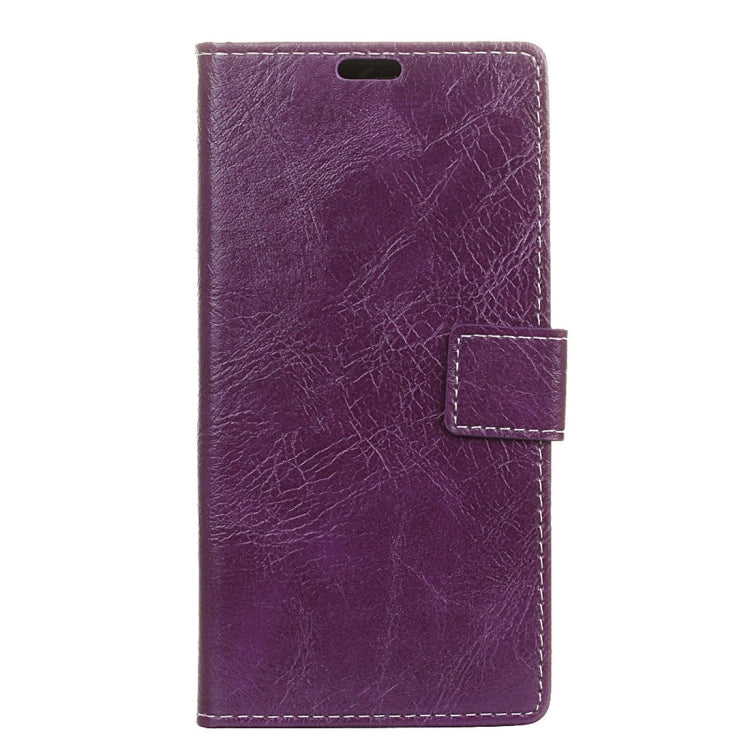 Retro Crazy Horse Texture Horizontal Flip Leather Case for Samsung Galaxy S10 Plus, with Holder & Card Slots & Photo Frame