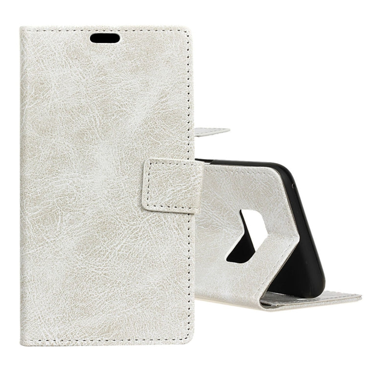 Retro Crazy Horse Texture Horizontal Flip Leather Case for Samsung Galaxy S10, with Holder & Card Slots & Photo Frame