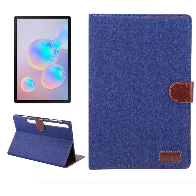 For Galaxy Tab S6 10.5 T860 Dibase Texture PC Horizontal Flip Leather Protective Case with Holder & Card Slots & Wallet & Photo Frame