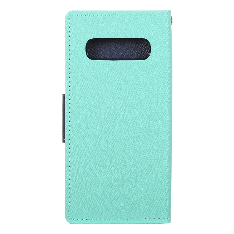 GOOSPERY FANCY DIARY Horizontal Flip PU Leather Case for Galaxy S10, with Holder & Card Slots & Wallet