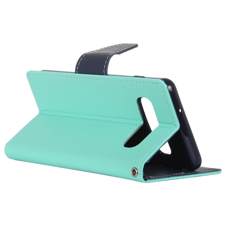 GOOSPERY FANCY DIARY Horizontal Flip PU Leather Case for Galaxy S10, with Holder & Card Slots & Wallet