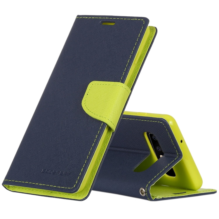 GOOSPERY FANCY DIARY Horizontal Flip PU Leather Case for Galaxy S10, with Holder & Card Slots & Wallet