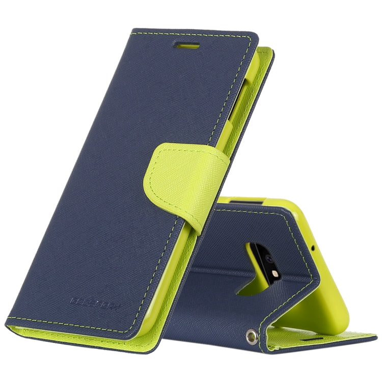GOOSPERY FANCY DIARY Horizontal Flip PU Leather Case for Galaxy S10e, with Holder & Card Slots & Wallet