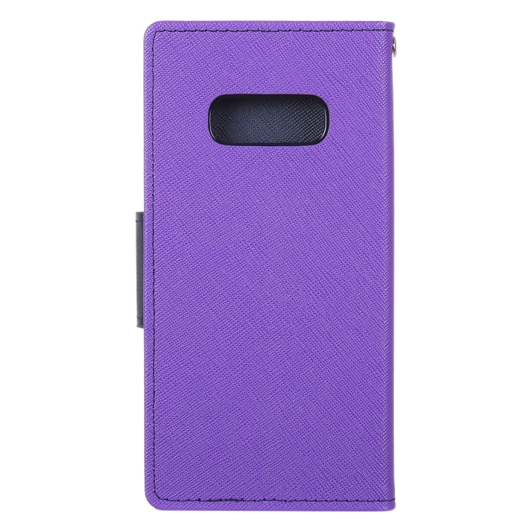GOOSPERY FANCY DIARY Horizontal Flip PU Leather Case for Galaxy S10e, with Holder & Card Slots & Wallet