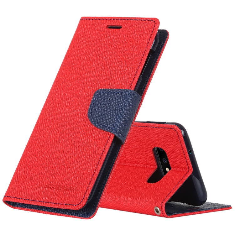 GOOSPERY FANCY DIARY Horizontal Flip PU Leather Case for Galaxy S10e, with Holder & Card Slots & Wallet