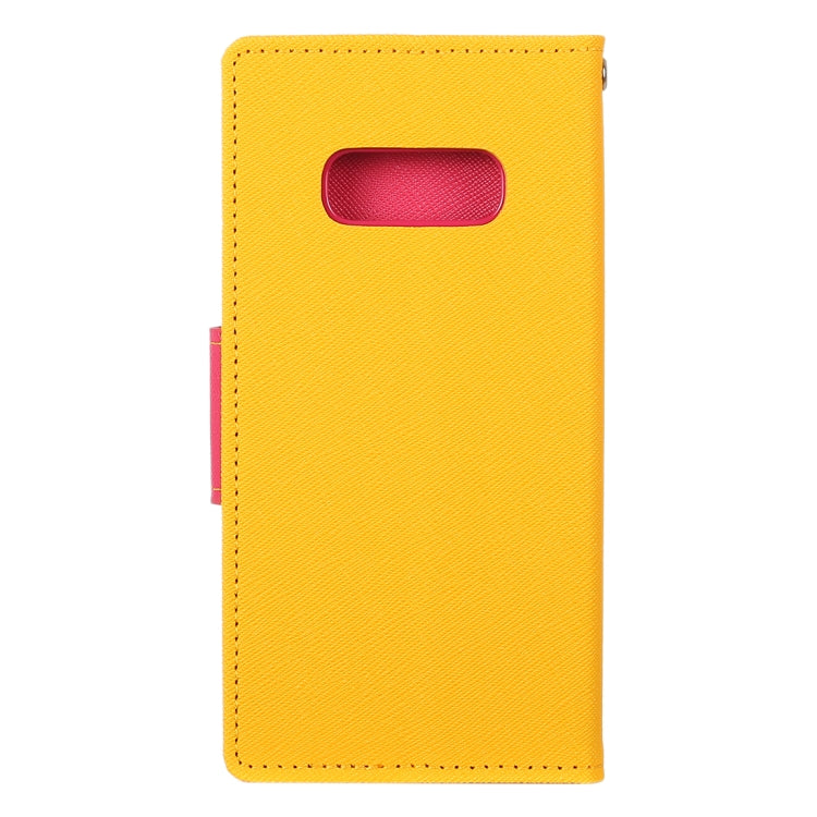 GOOSPERY FANCY DIARY Horizontal Flip PU Leather Case for Galaxy S10e, with Holder & Card Slots & Wallet