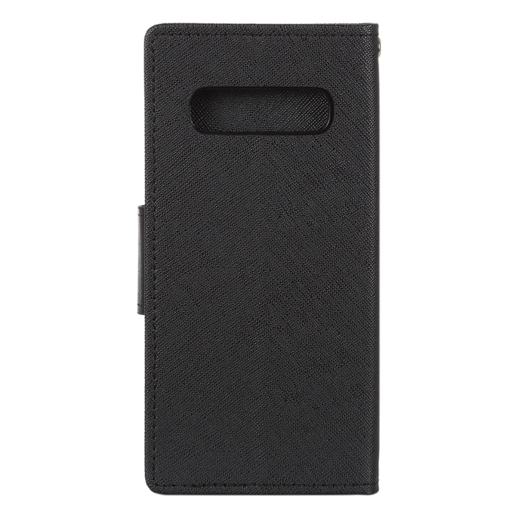 GOOSPERY FANCY DIARY Horizontal Flip PU Leather Case for Galaxy S10 Plus, with Holder & Card Slots & Wallet