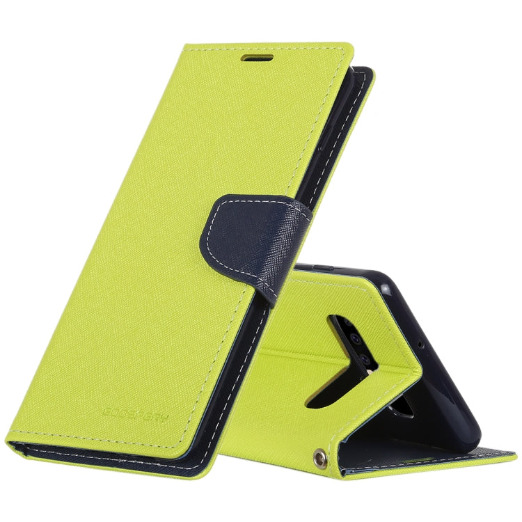 GOOSPERY FANCY DIARY Horizontal Flip PU Leather Case for Galaxy S10 Plus, with Holder & Card Slots & Wallet