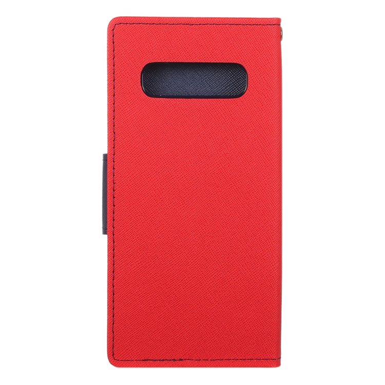 GOOSPERY FANCY DIARY Horizontal Flip PU Leather Case for Galaxy S10 Plus, with Holder & Card Slots & Wallet