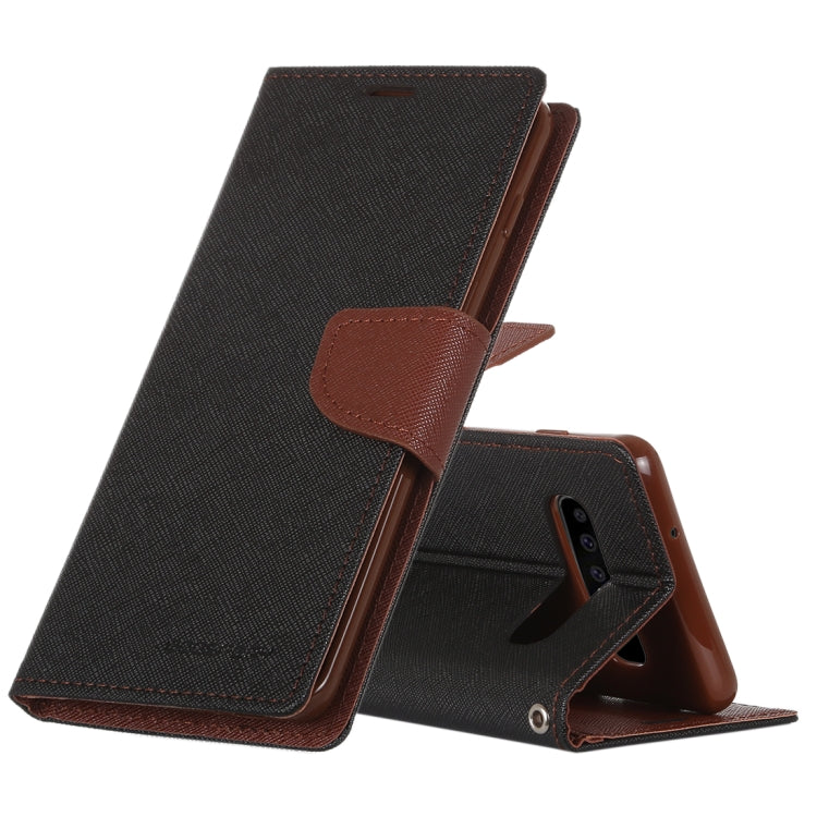 GOOSPERY FANCY DIARY Horizontal Flip PU Leather Case for Galaxy S10 Plus, with Holder & Card Slots & Wallet