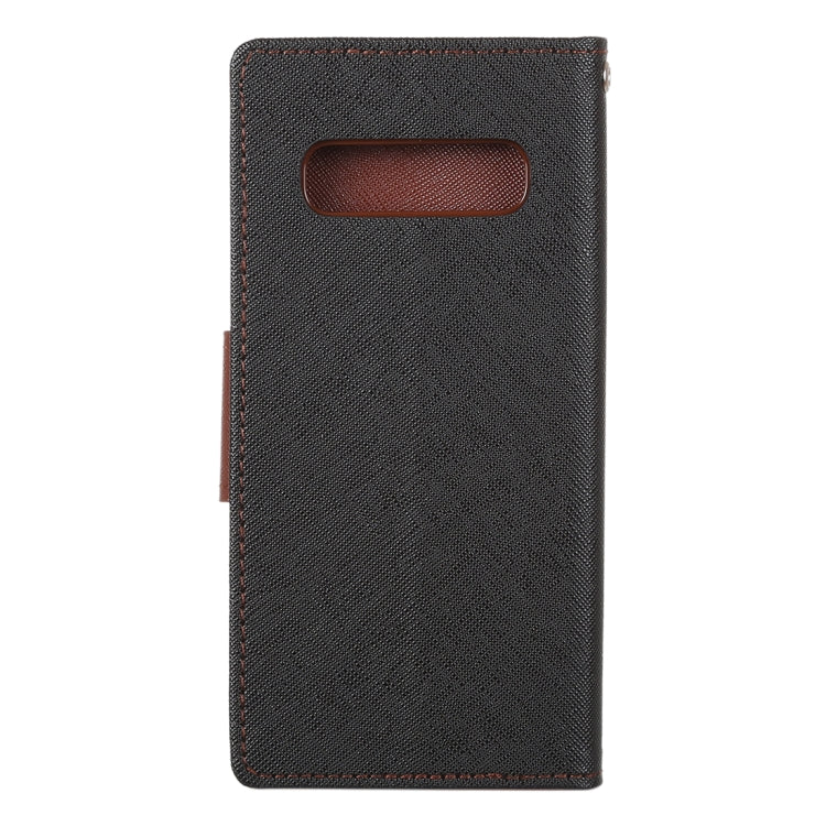 GOOSPERY FANCY DIARY Horizontal Flip PU Leather Case for Galaxy S10 Plus, with Holder & Card Slots & Wallet