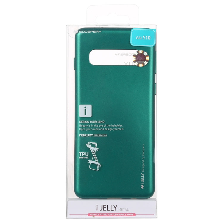 GOOSPERY I JELLY METAL TPU Case for Galaxy S10