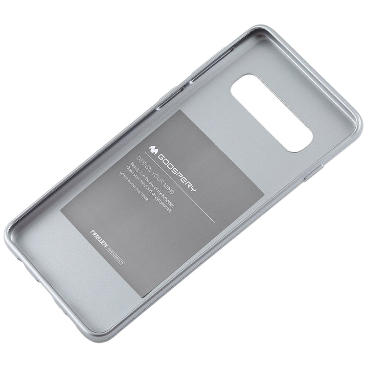 GOOSPERY I JELLY METAL TPU Case for Galaxy S10
