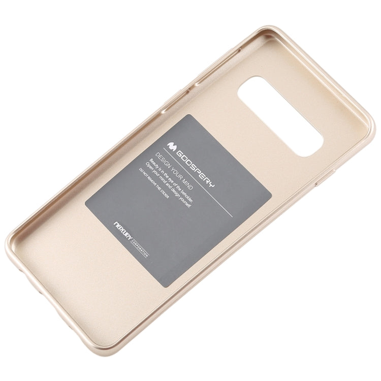 GOOSPERY I JELLY METAL TPU Case for Galaxy S10