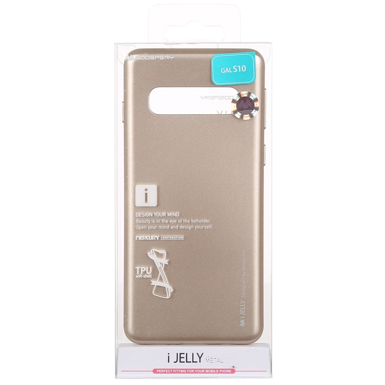 GOOSPERY I JELLY METAL TPU Case for Galaxy S10