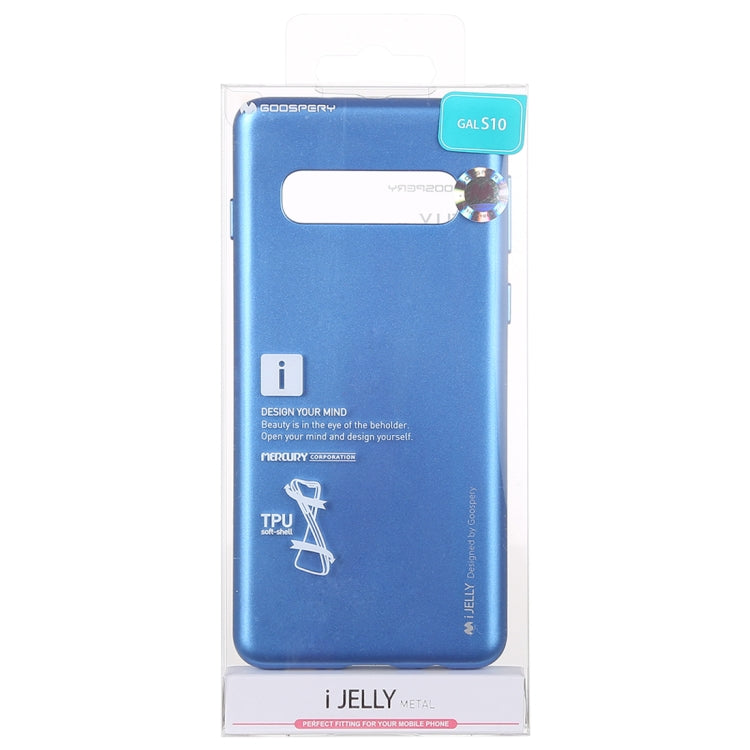 GOOSPERY I JELLY METAL TPU Case for Galaxy S10