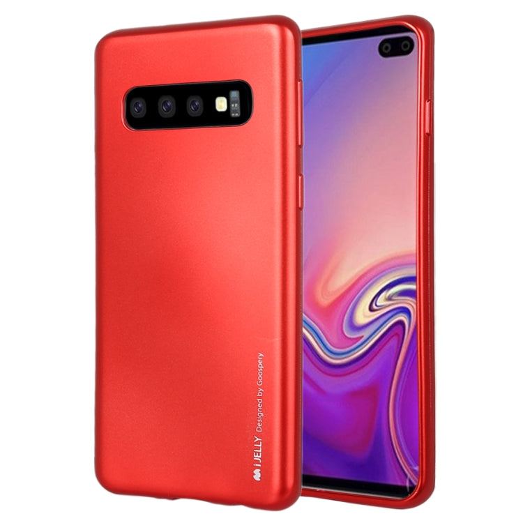 GOOSPERY I JELLY METAL TPU Case for Galaxy S10