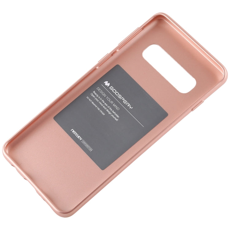 GOOSPERY I JELLY METAL TPU Case for Galaxy S10