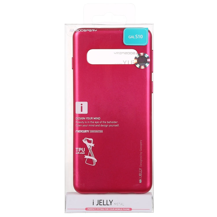 GOOSPERY I JELLY METAL TPU Case for Galaxy S10