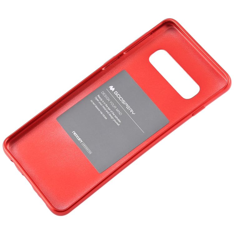 GOOSPERY I JELLY METAL TPU Case for Galaxy S10