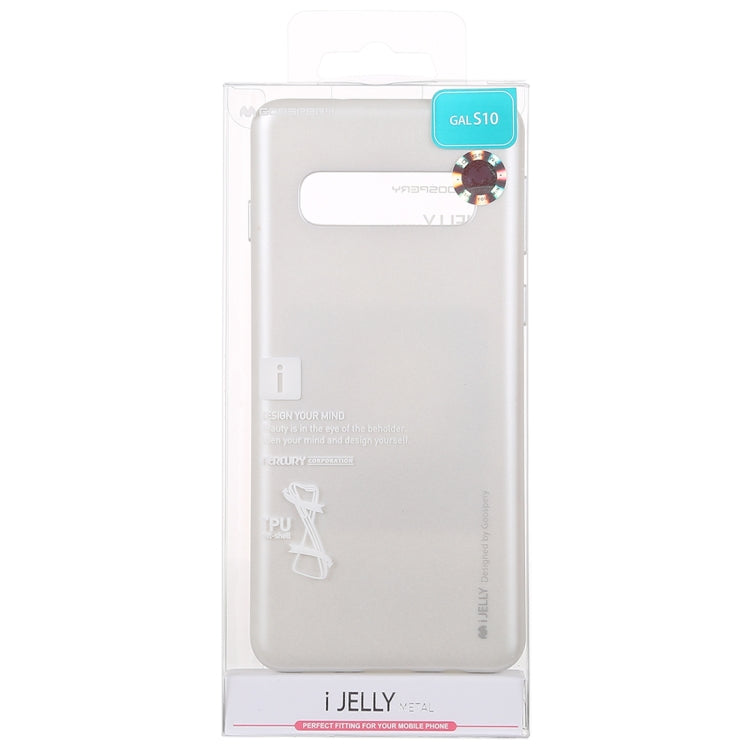 GOOSPERY I JELLY METAL TPU Case for Galaxy S10