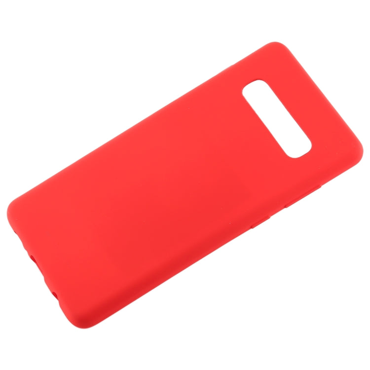 GOOSPERY SOFT FEELING Liquid TPU Drop-proof Soft Case for Galaxy S10+