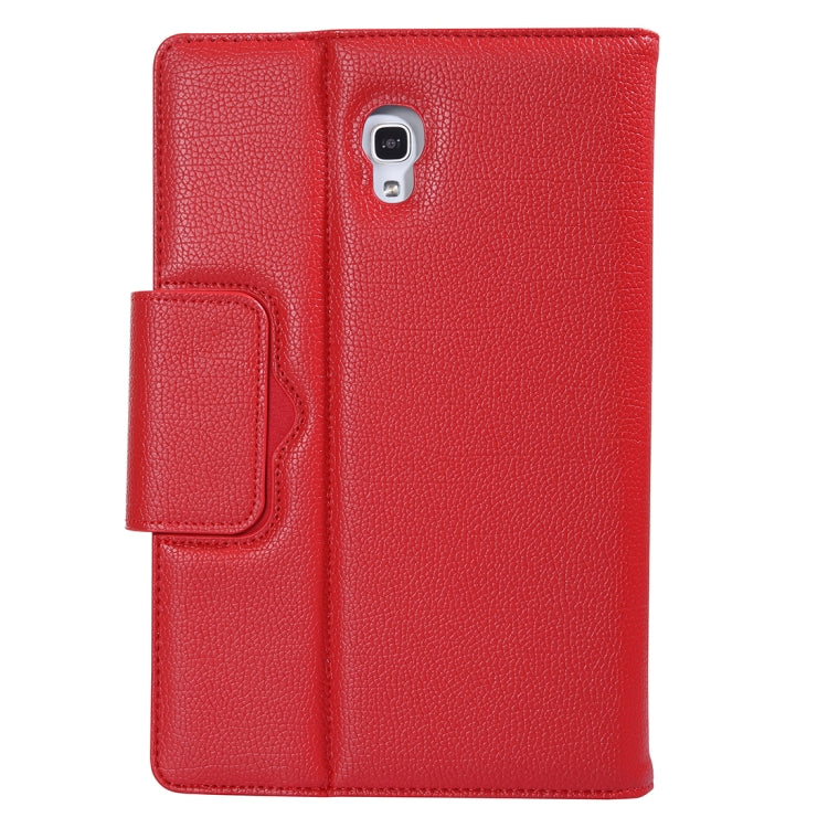 SA590 Bluetooth 3.0 Litchi Texture Detachable Bluetooth Keyboard Leather Tablet Case for Samsung Galaxy Tab A 10.5 inch T590 / T595, with Holder