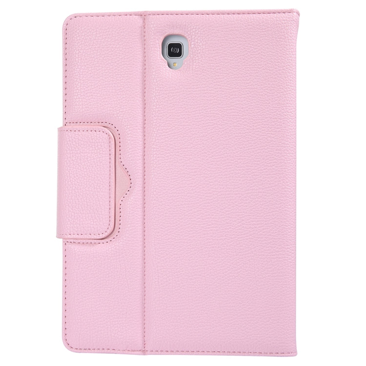 SA830 Bluetooth 3.0 Litchi Texture Detachable Bluetooth Keyboard Leather Tablet Case for Samsung Galaxy Tab S4 10.5 inch T830 / T835, with Holder