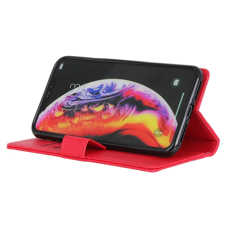 Copper Buckle Retro Crazy Horse Texture Horizontal Flip Leather Case for Galaxy S10 5G, with Holder & Card Slots & Wallet