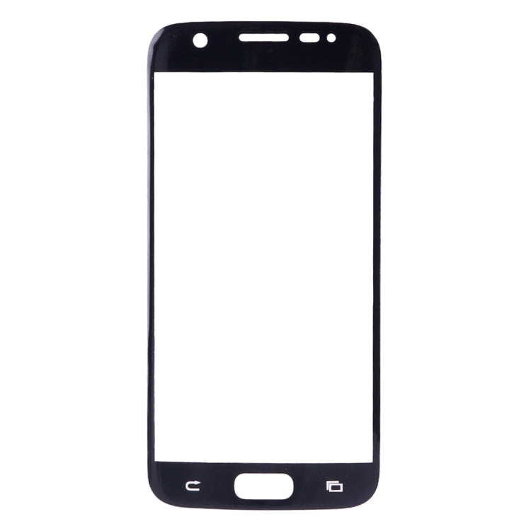 For Galaxy S7 / G930 Ultrathin Colorized Silk-screen TPU Full Screen Protector Film(Black)