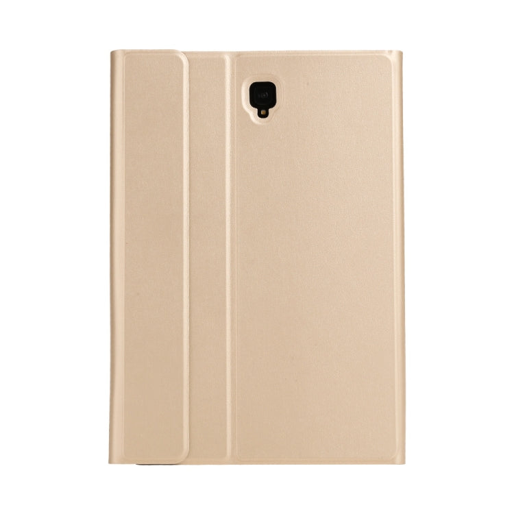 ST830S Bluetooth 3.0 Fine Wool Texture PU Leather ABS Detachable Seven-color Backlight Bluetooth Keyboard Leather Tablet Case for Samsung Galaxy Tab S4 10.5 inch T830 / T835, with Pen Slot & Holder