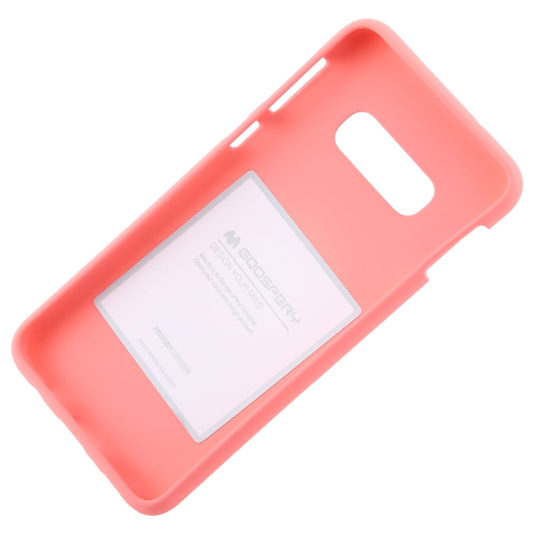 GOOSPERY SOFT FEELING Liquid TPU Drop-proof Soft Case for Galaxy S10e