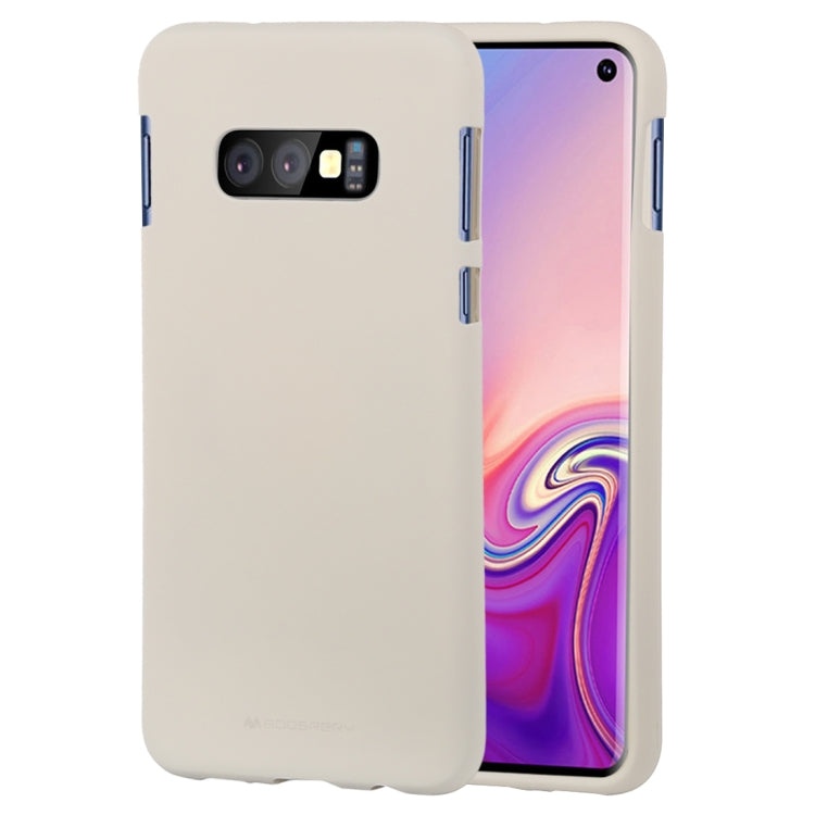 GOOSPERY SOFT FEELING Liquid TPU Drop-proof Soft Case for Galaxy S10e