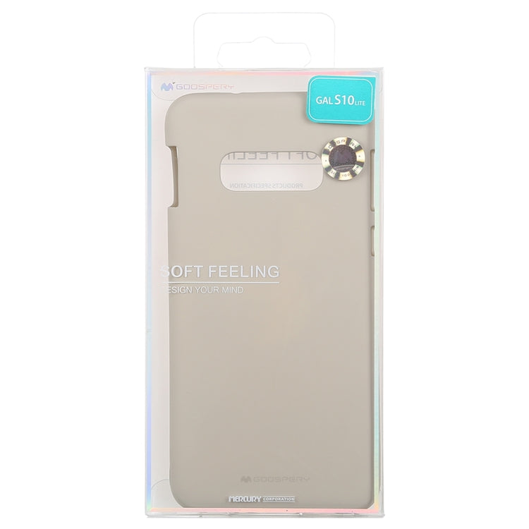 GOOSPERY SOFT FEELING Liquid TPU Drop-proof Soft Case for Galaxy S10e