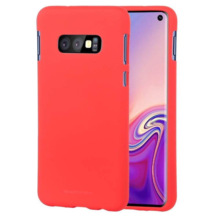 GOOSPERY SOFT FEELING Liquid TPU Drop-proof Soft Case for Galaxy S10e