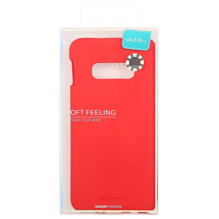 GOOSPERY SOFT FEELING Liquid TPU Drop-proof Soft Case for Galaxy S10e