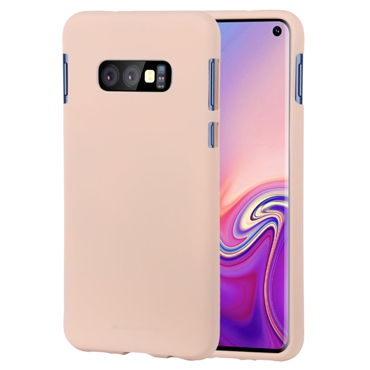 GOOSPERY SOFT FEELING Liquid TPU Drop-proof Soft Case for Galaxy S10e