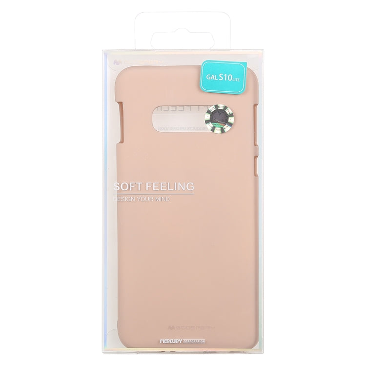 GOOSPERY SOFT FEELING Liquid TPU Drop-proof Soft Case for Galaxy S10e