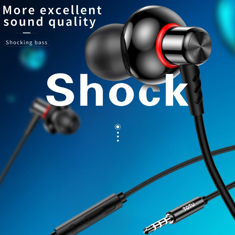 TOTUDESIGN EAUA-028 Bole Series Metal Wired Earphone