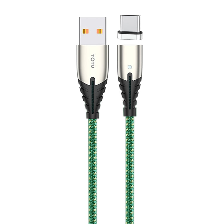 TOTUDESIGN BTA-029 Thunder Series Type-C / USB-C Automatic Adsorption Magnectic Charging Cable, Length: 1.2m