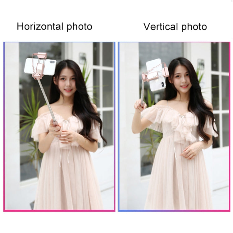 CYKE A6 Universal Filling Light Beauty Multifunction Wired Control Selfie Stick