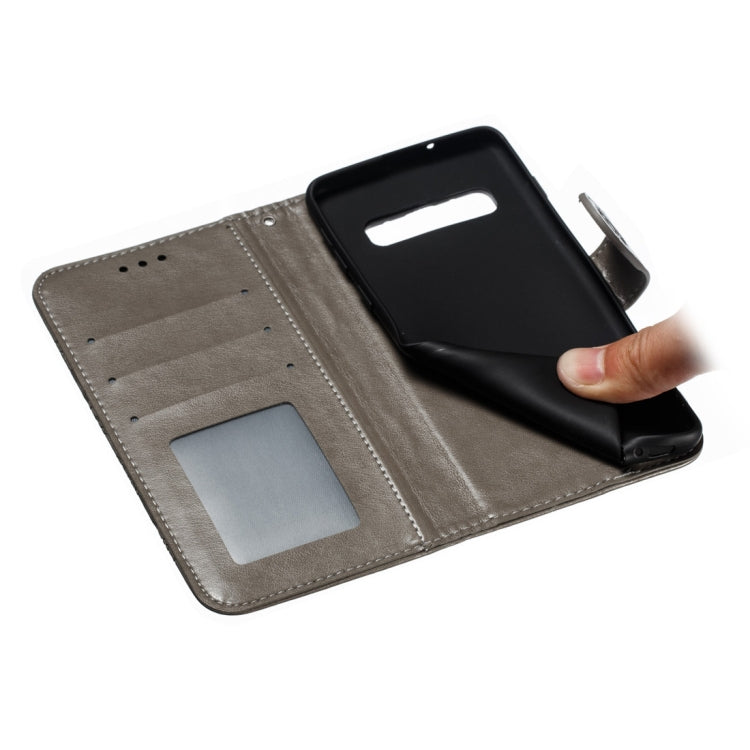 Mandala Embossing Pattern Horizontal Flip Leather Case for Galaxy S10+, with Holder & Card Slots & Wallet & Photo Frame