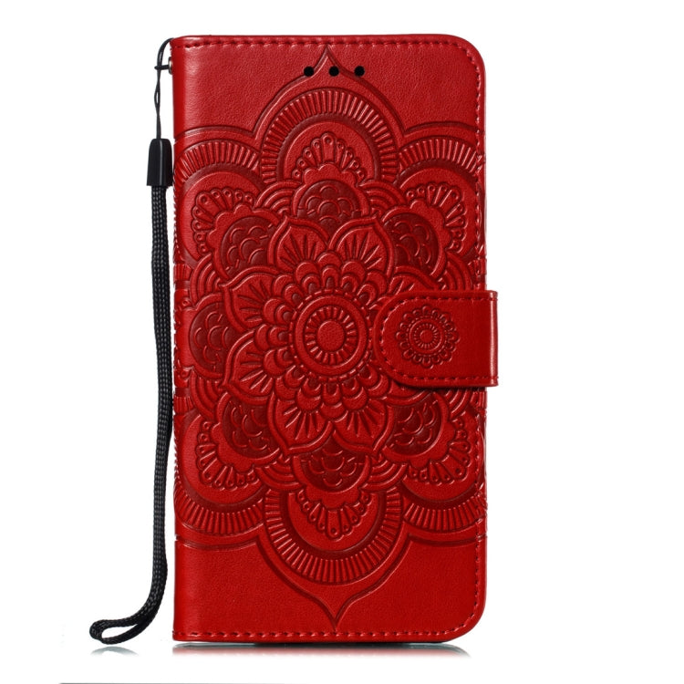 Mandala Embossing Pattern Horizontal Flip Leather Case for Galaxy S10+, with Holder & Card Slots & Wallet & Photo Frame