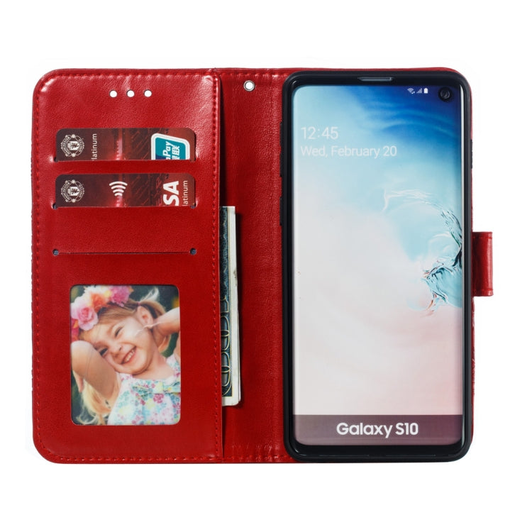 Mandala Embossing Pattern Horizontal Flip Leather Case for Galaxy S10+, with Holder & Card Slots & Wallet & Photo Frame