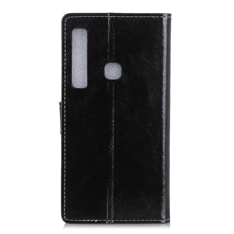 Retro Crazy Horse Texture Horizontal Flip Leather Case for Galaxy A9 (2018) / A9s, with Card Slots & Holder & Photo Frame