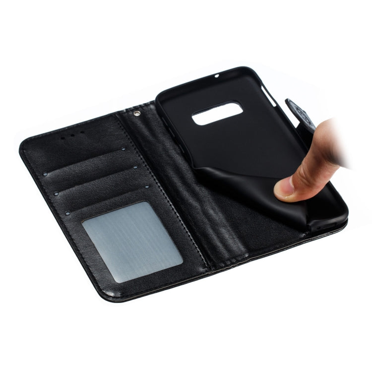 Mandala Embossing Pattern Horizontal Flip Leather Case for Galaxy S10e, with Holder & Card Slots & Wallet & Photo Frame