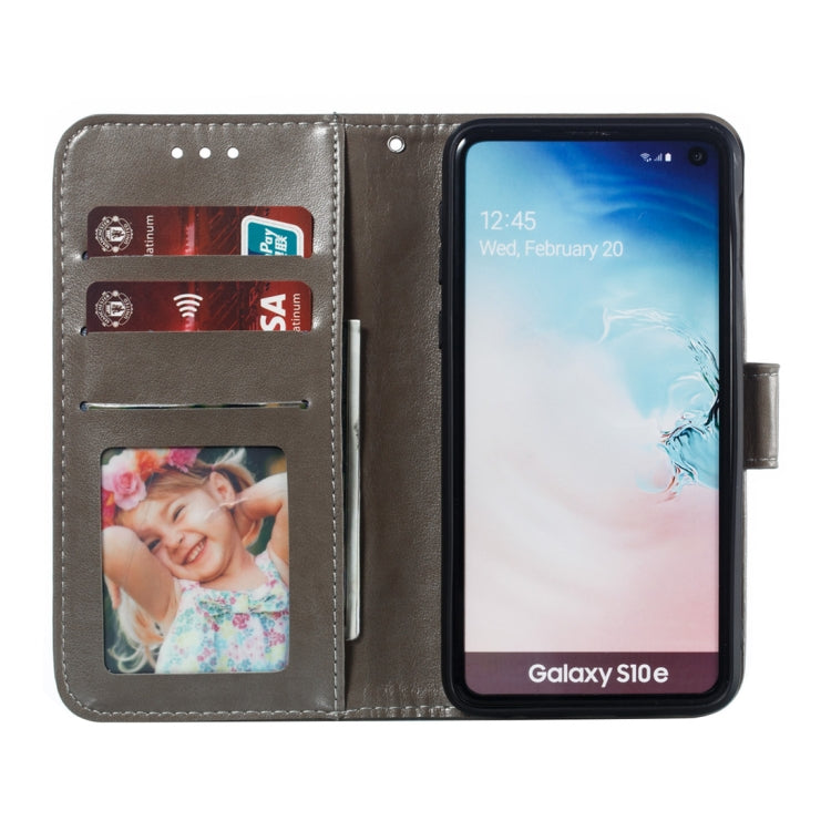Mandala Embossing Pattern Horizontal Flip Leather Case for Galaxy S10e, with Holder & Card Slots & Wallet & Photo Frame