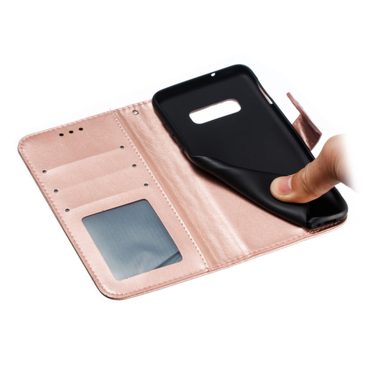 Mandala Embossing Pattern Horizontal Flip Leather Case for Galaxy S10e, with Holder & Card Slots & Wallet & Photo Frame