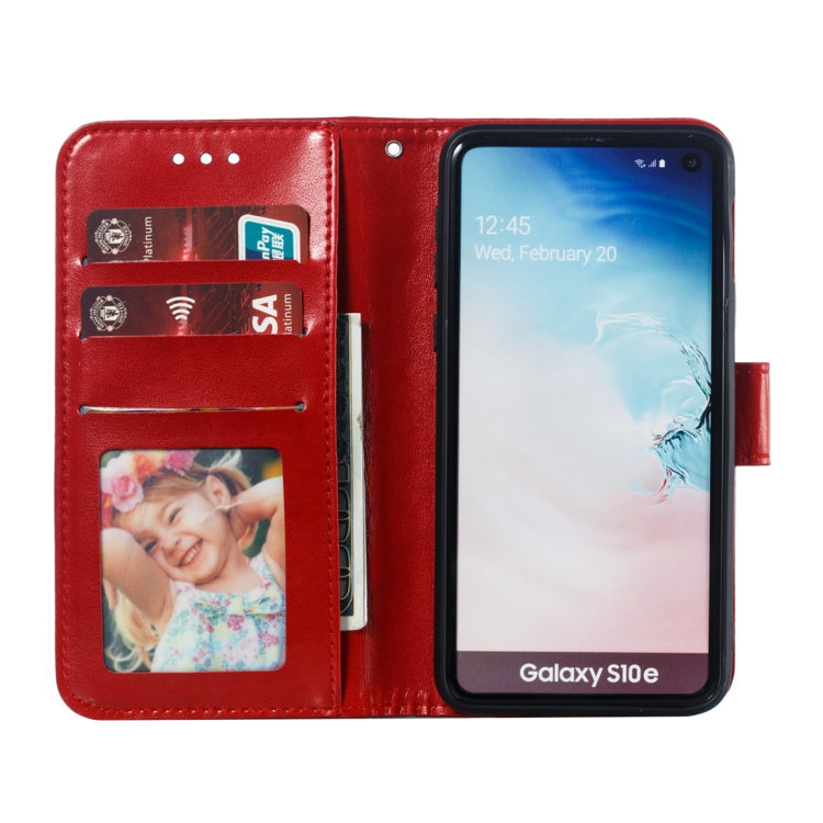 Mandala Embossing Pattern Horizontal Flip Leather Case for Galaxy S10e, with Holder & Card Slots & Wallet & Photo Frame