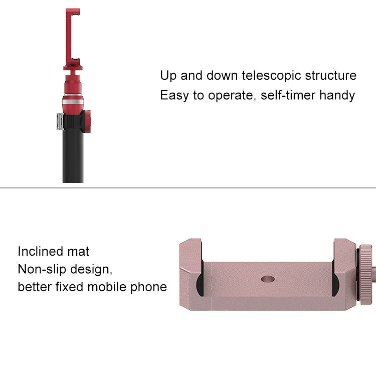CYKE BR12 Wireless Bluetooth Selfie Stick Kit for 4.0 - 5.5 inch Phones, with Remote Control